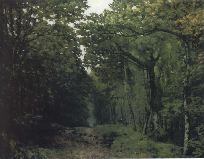 Avenue of Chestnut Trees at La Celle-Saint-Cloud, Alfred Sisley